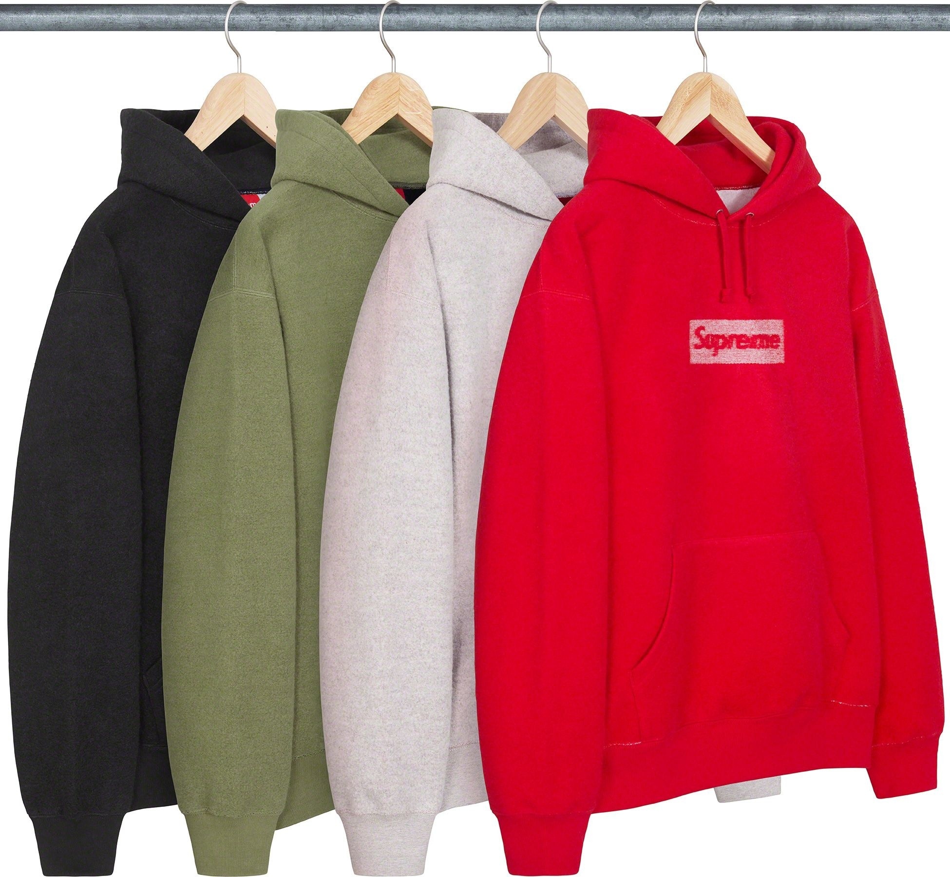 Inside Out Box Logo Hooded Sweatshirt